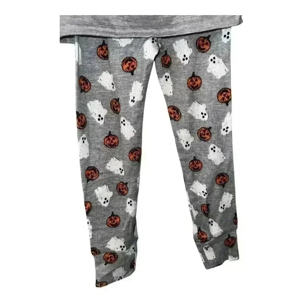 Rae Dunn Unisex Boo‎ Crew Pajama Set, Size 4